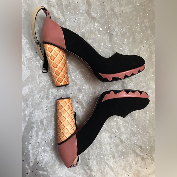 Madame flamingo  Ice Cream Sundae pumps - Picture 4 of 7